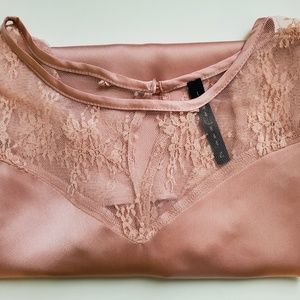 Luna Rae Soft Pink Lace Blouse